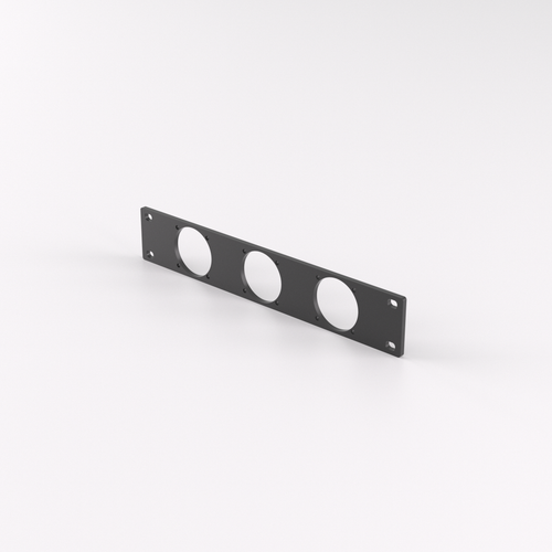 1U Rack Mount 10" – 40mm Fan Mount