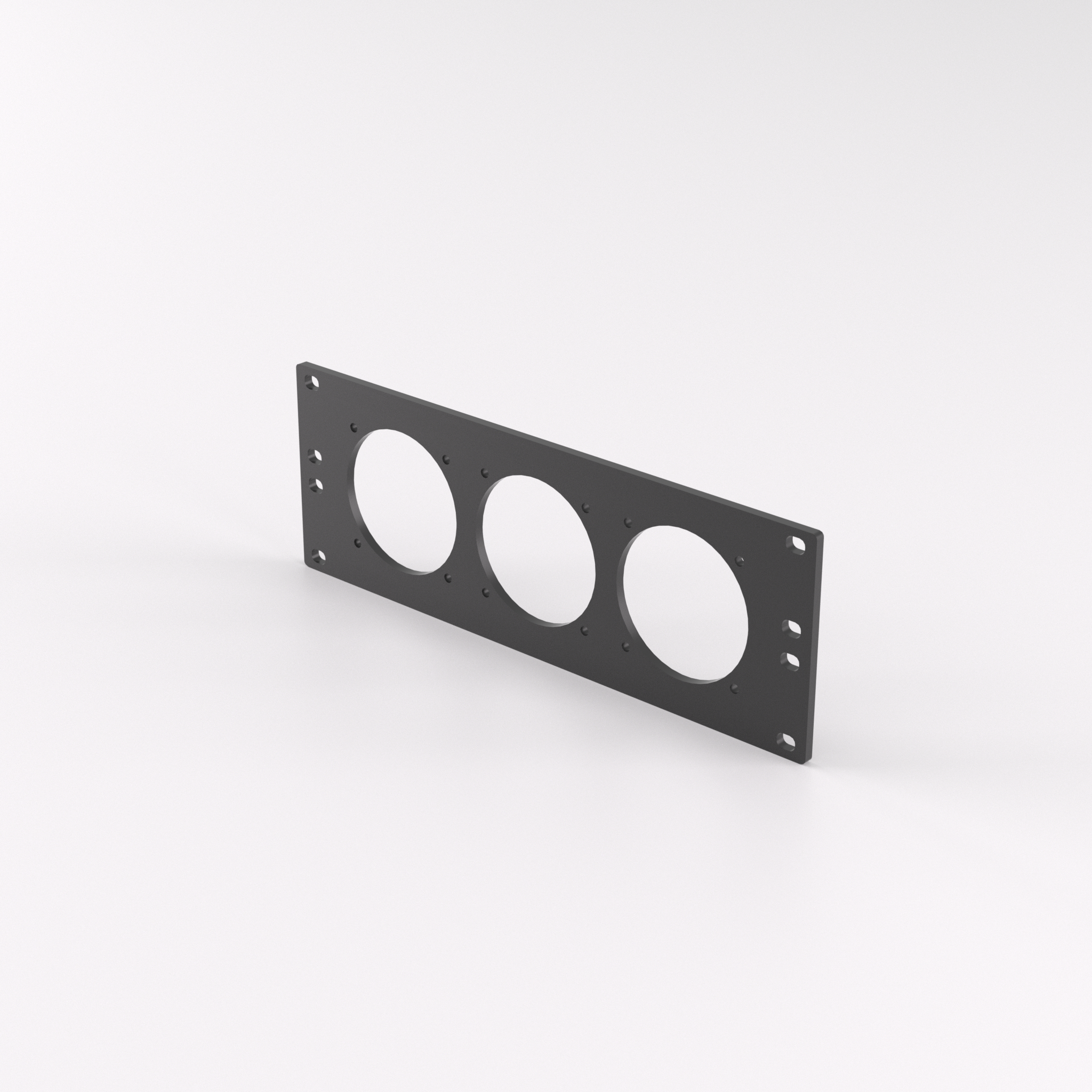 2U Rack Mount 10" – 60mm Fan Mount