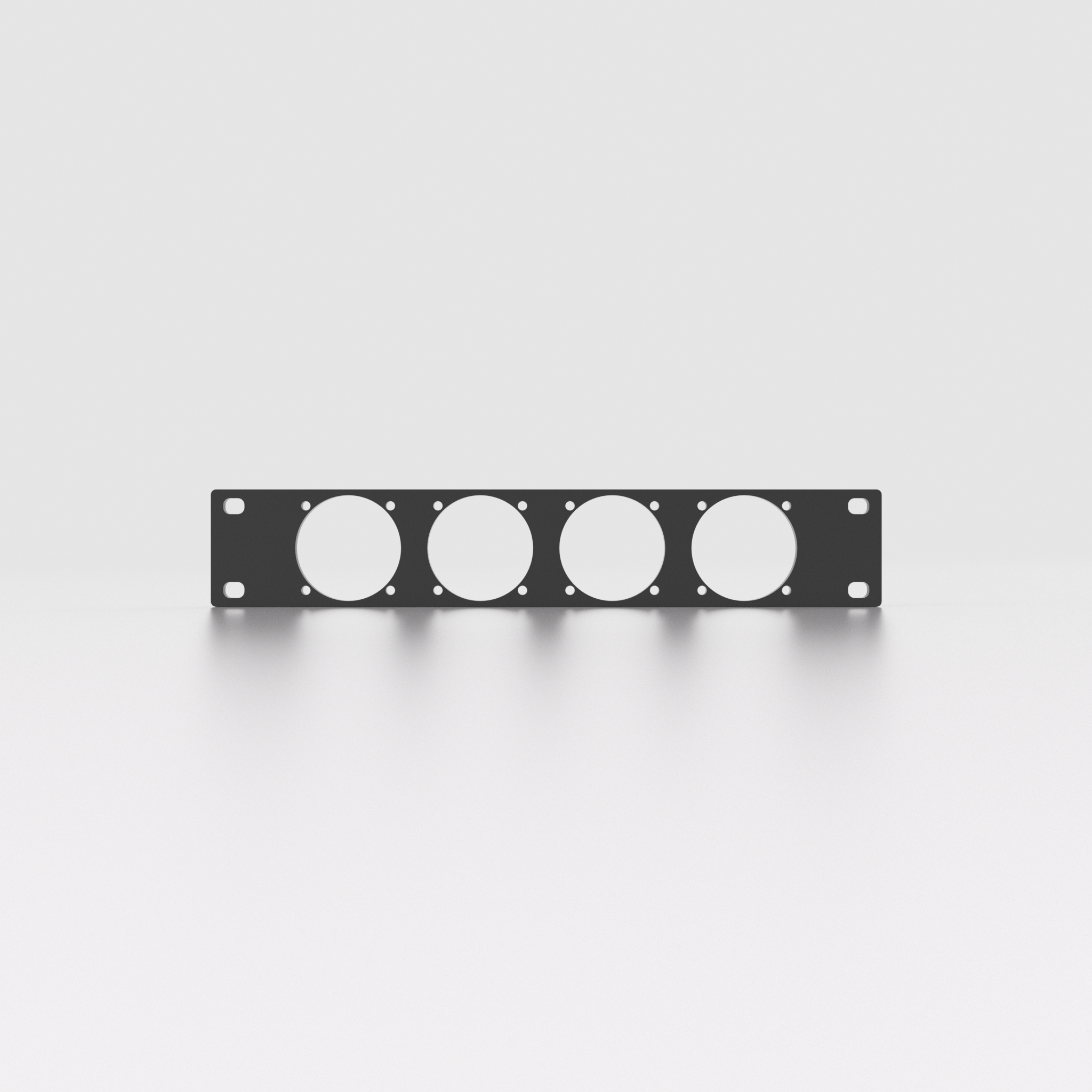 1U Rack Mount 10" – 40mm Fan Mount