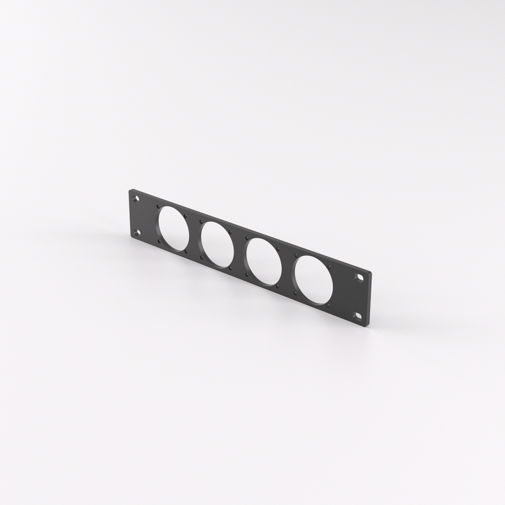 1U Rack Mount 10" – 40mm Fan Mount