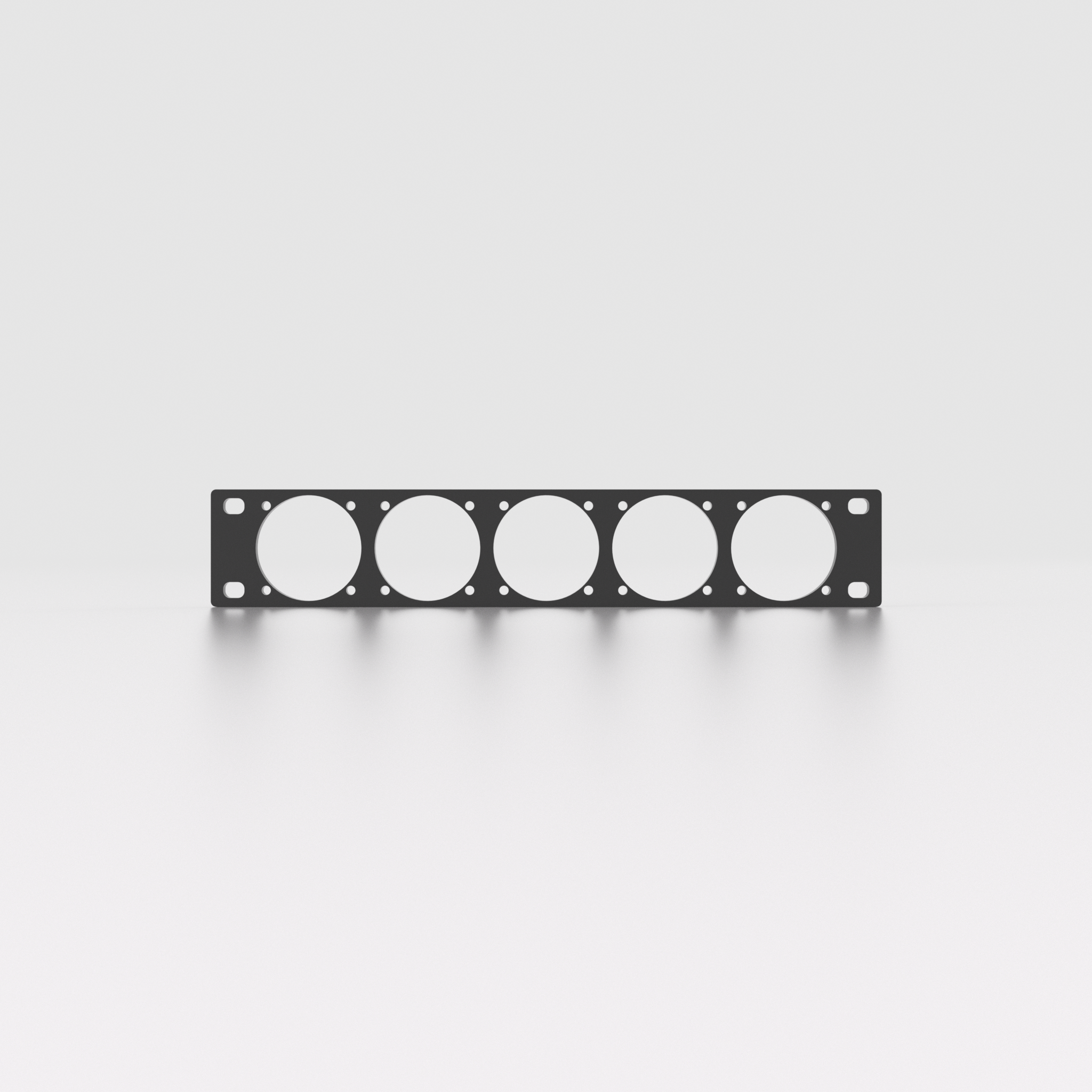 1U Rack Mount 10" – 40mm Fan Mount